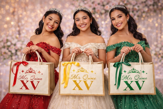 Custom Quinceañera Tote Bag