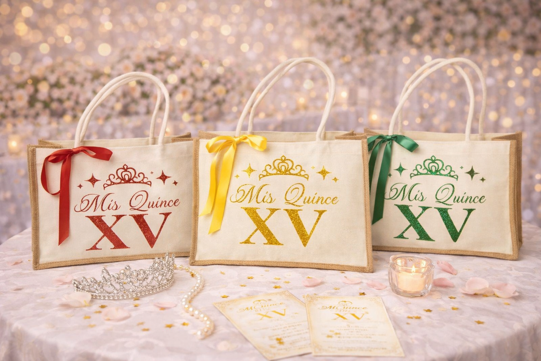 Custom Quinceañera Tote Bag