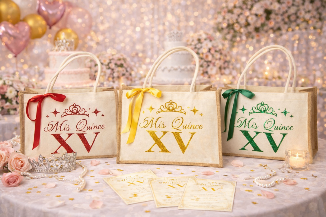 Custom Quinceañera Tote Bag