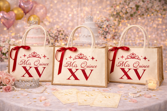 Custom Quinceañera Tote Bag