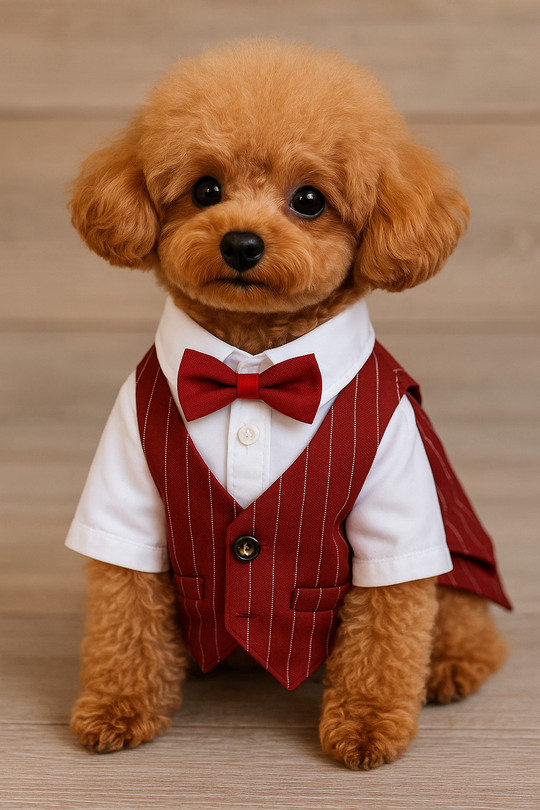 Custom Gentleman Dog Tuxedo