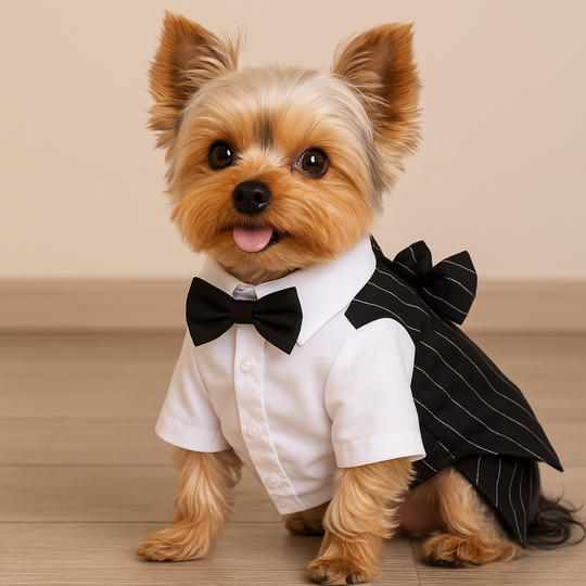 Custom Gentleman Dog Tuxedo