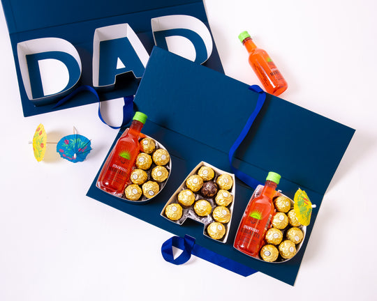 Blue Personalized Dad Gift Box