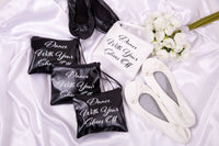 Foldable Personalized Ballet Flats / Dancing Flats for Wedding Guests