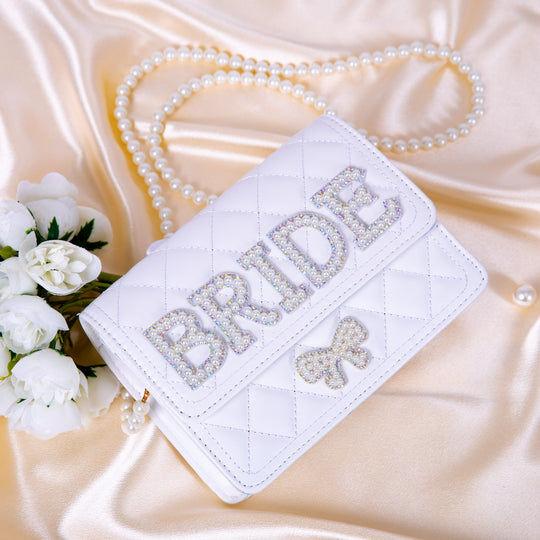 Bride Pearls Handbag