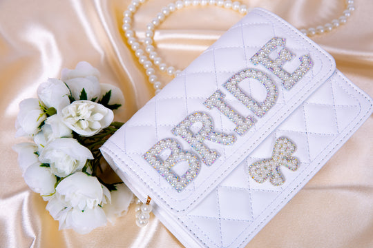 Bride Pearls Handbag