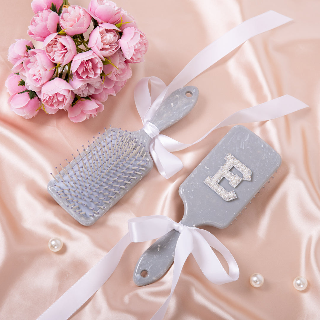 Personalized Bridesmaid hair Brushes