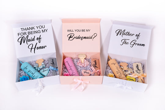 Personalized Bridesmaid Proposal/ Thank You Gift Box