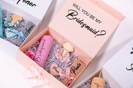 Personalized Bridesmaid Proposal/ Thank You Gift Box