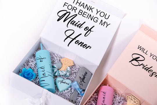 Personalized Bridesmaid Proposal/ Thank You Gift Box