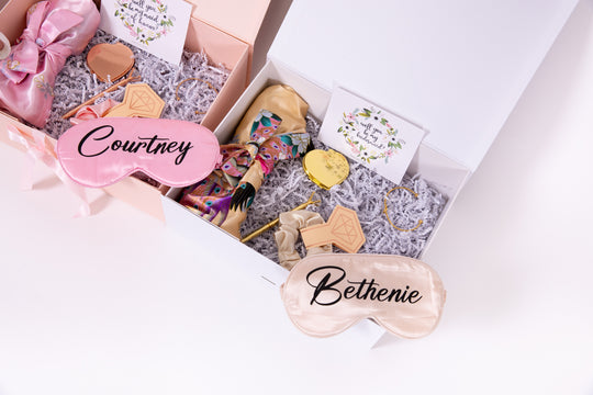 Personalized Bridesmaid Gift Box with Robe