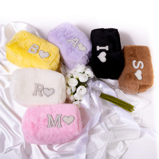 Fluffy Custom Cosmetic Bag