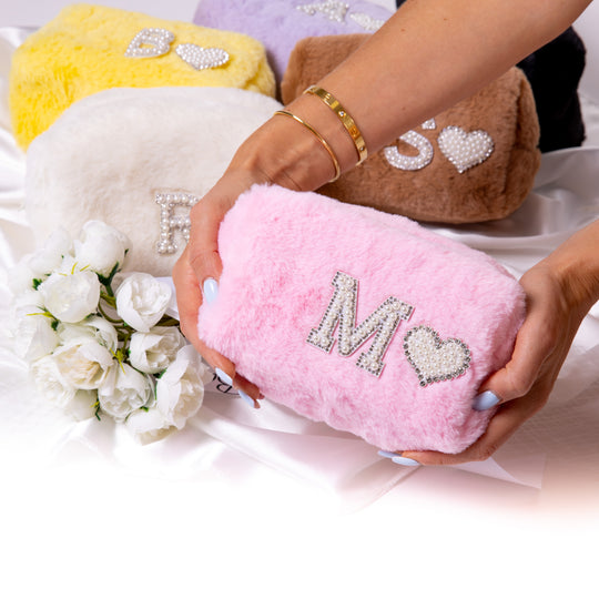 Fluffy Custom Cosmetic Bag