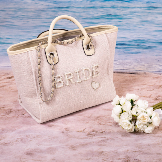 Personalized Bride Tote Bag