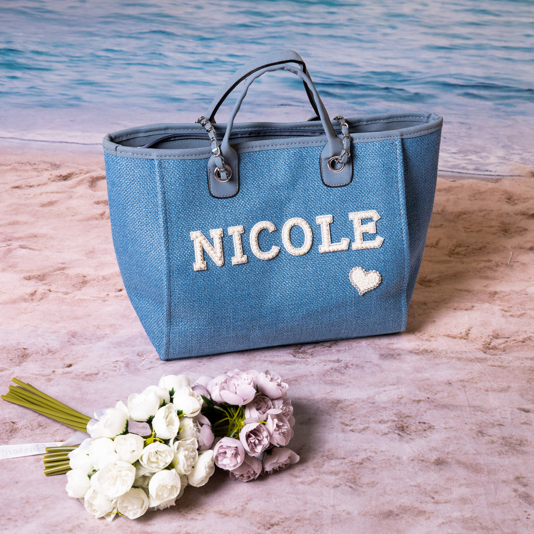 Personalized Bride Tote Bag