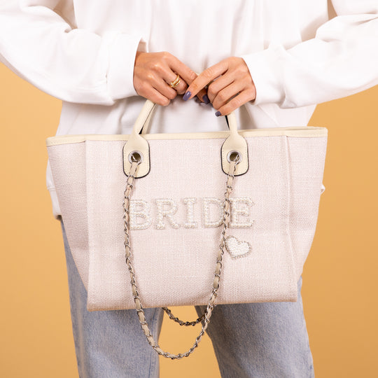 Personalized Bride Tote Bag