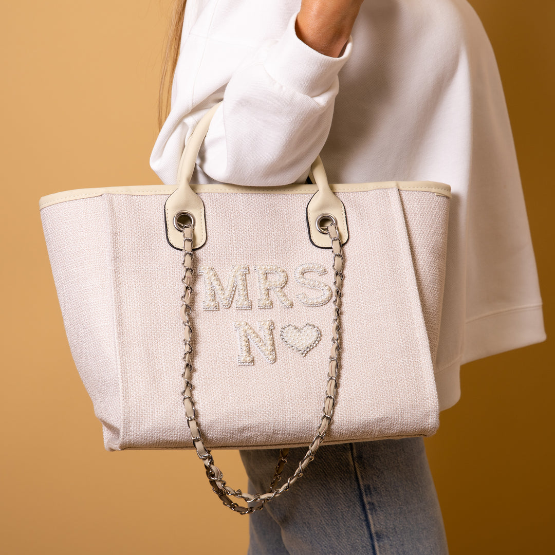 Personalized Bride Tote Bag