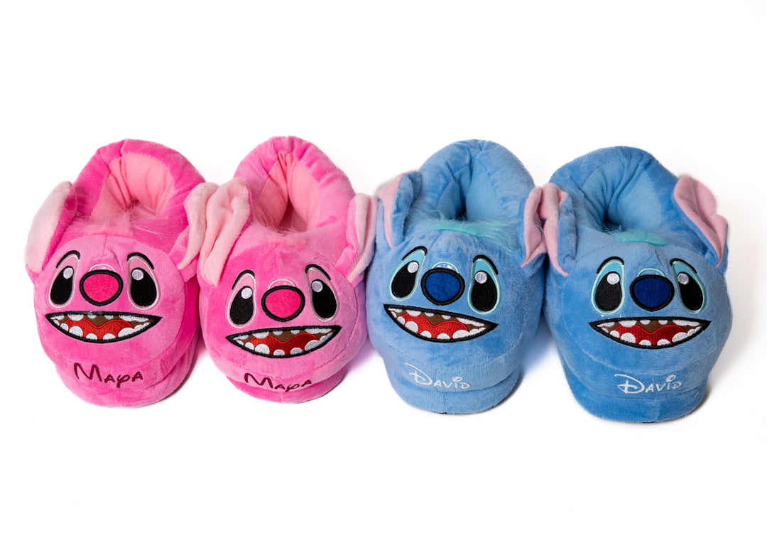 Personalized Kids Slippers – Custom Name Cozy Plush Slippers for Girls & Boys