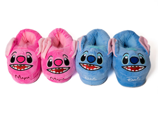 Personalized Kids Slippers – Custom Name Cozy Plush Slippers for Girls & Boys