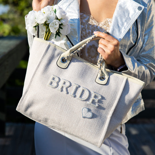 Personalized Bride Tote Bag