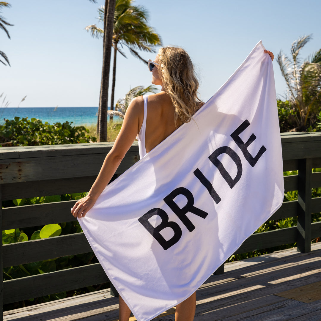 Bride Beach Towel