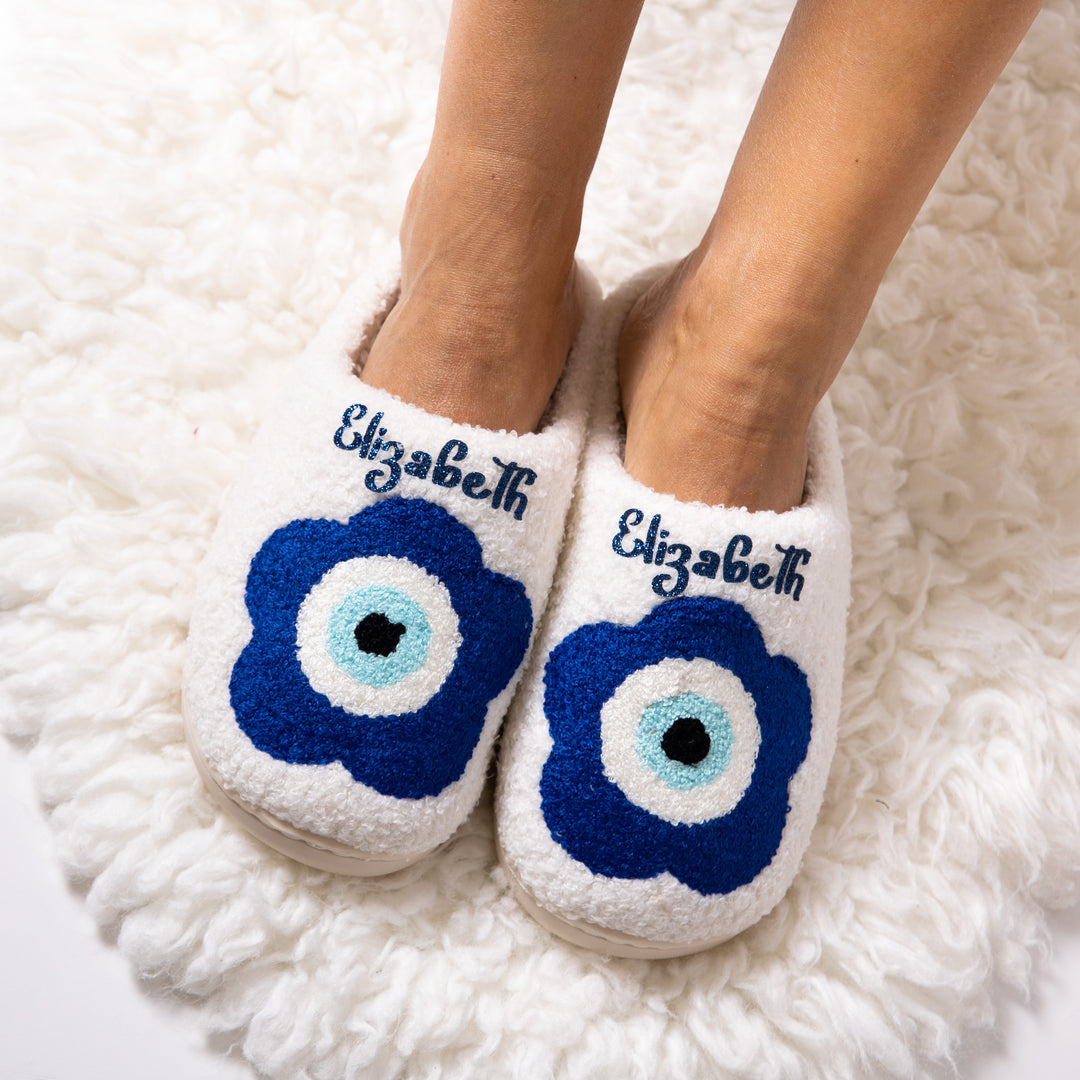 Custom Flowers Slippers