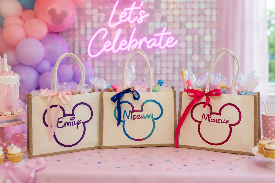 Personalized Theme Park Tote Bag