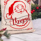 Custom Santa Large Sack, North Pole Express Christmas Gift Bag