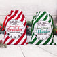 North Pole Express Christmas Gift Bag, Custom Santa Large Sack