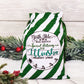 North Pole Express Christmas Gift Bag, Custom Santa Large Sack