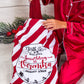 North Pole Express Christmas Gift Bag, Custom Santa Large Sack