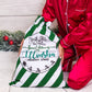North Pole Express Christmas Gift Bag, Custom Santa Large Sack
