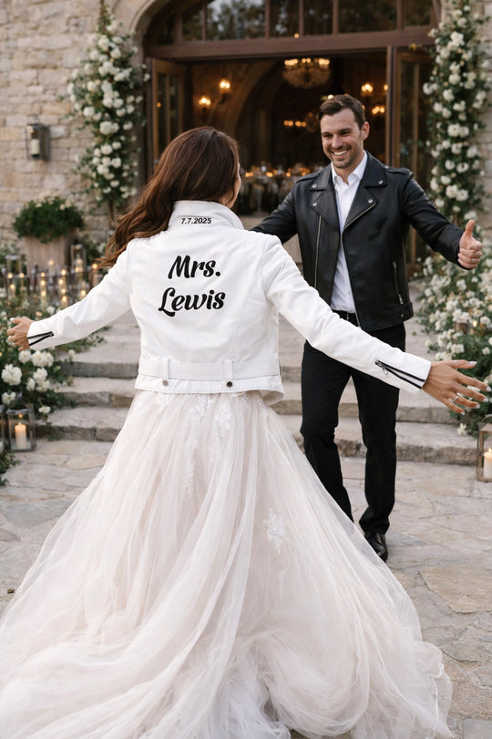 Matching Leather Jacket for Him and Her