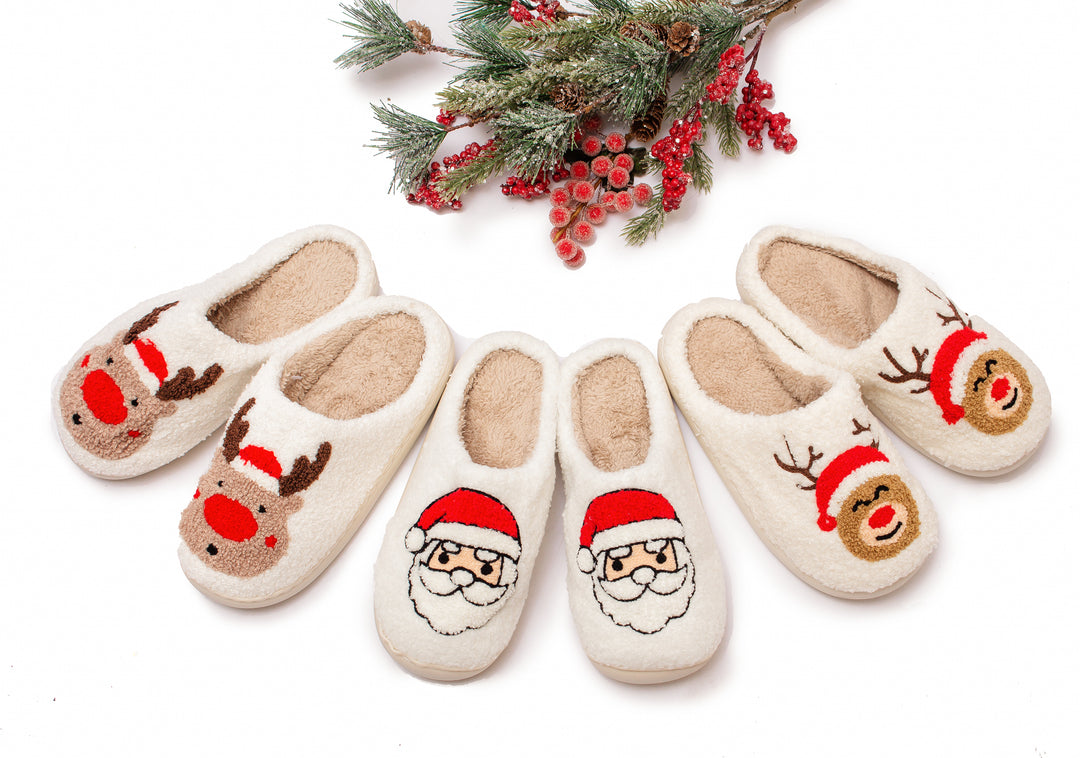 Cozy Personalized Xmas Slippers – Sunny Boutique Miami