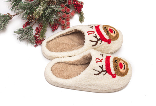 Cozy Personalized Xmas Slippers