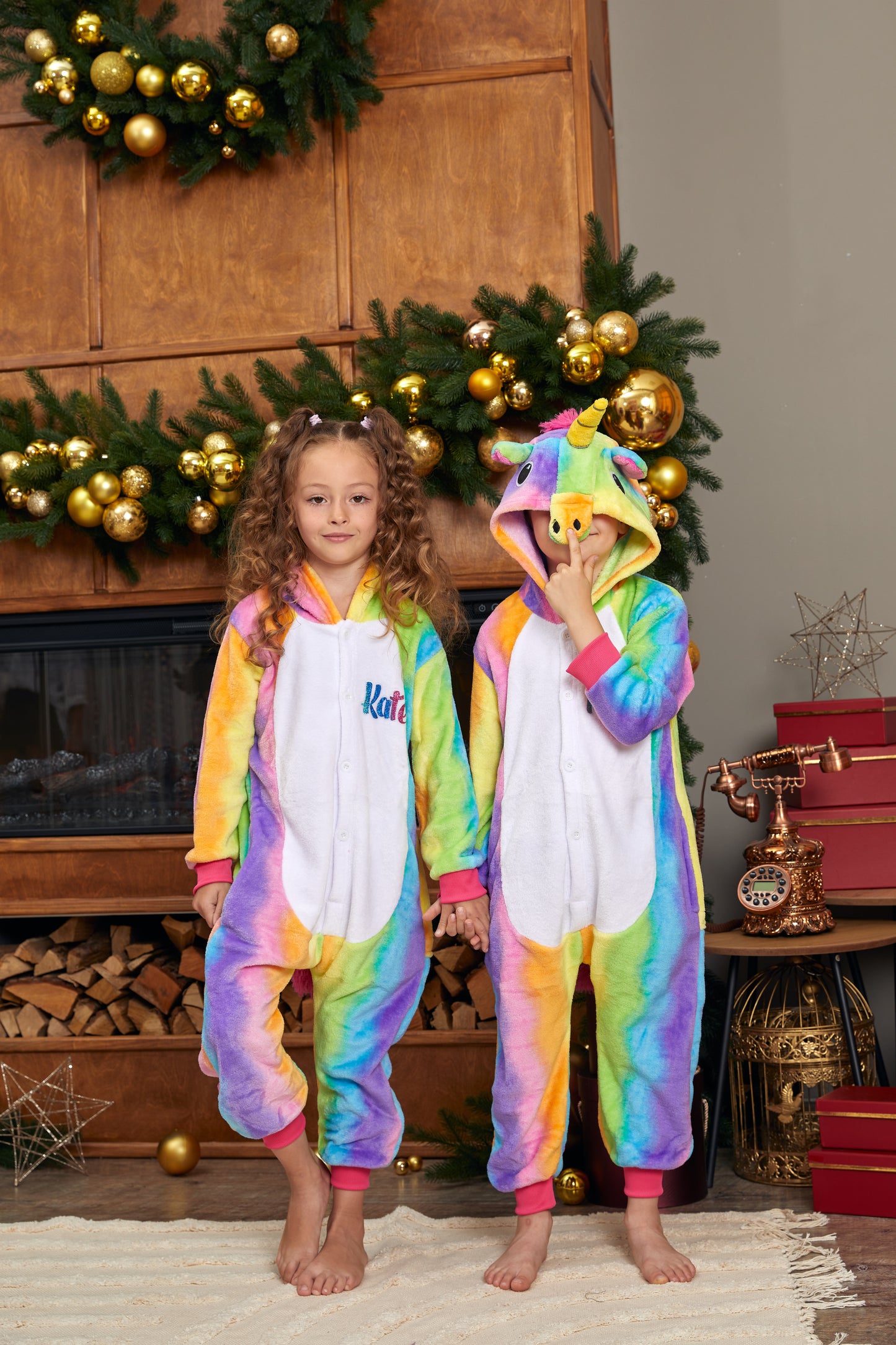 Unicorn Custom Pajama Set for kids