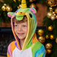 Christmas Unicorn Custom Pajama for Kids