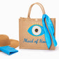 Beach Evil Eye Protection Custom Tote Bag