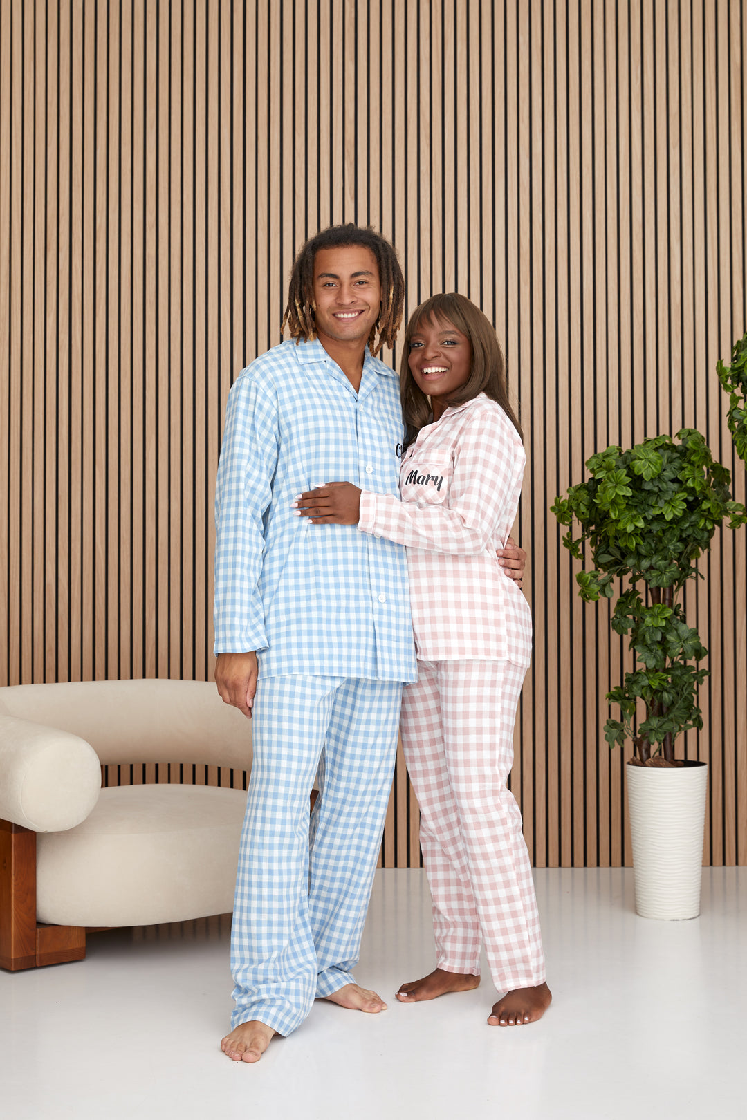 Christmas Plaid Pajamas for Couple