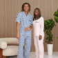 Christmas Custom Plaid Cotton Pajama Set
