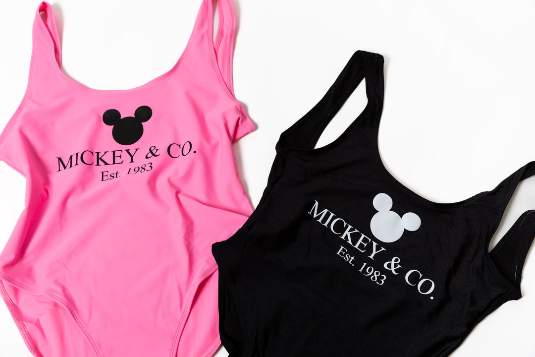 Custom Mommy and Me Mouse Ear Swimsuit