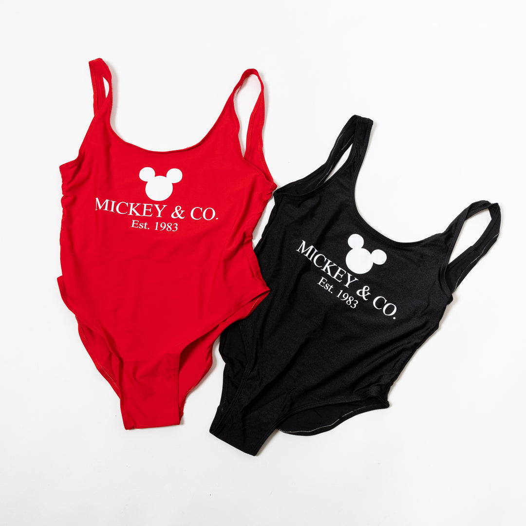 Custom Mommy and Me Mouse Ear Swimsuit