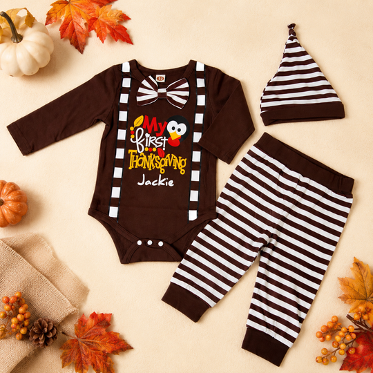Thanksgiving Outfit Baby Boy