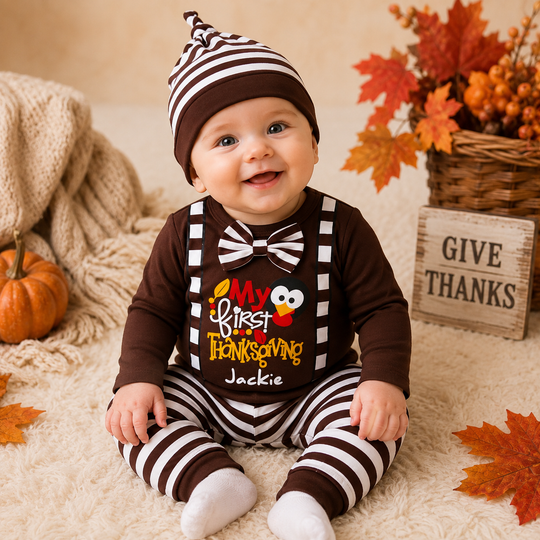 Thanksgiving Outfit Baby Boy