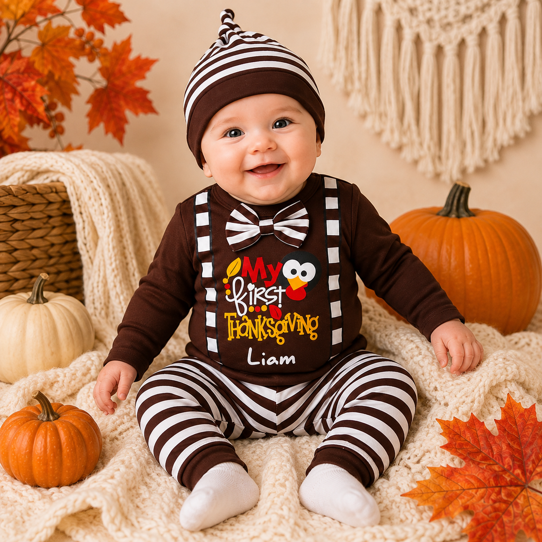 Thanksgiving Outfit Baby Boy