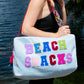 Customized Yoga/ Travel Duffel Bag - fluffy patches