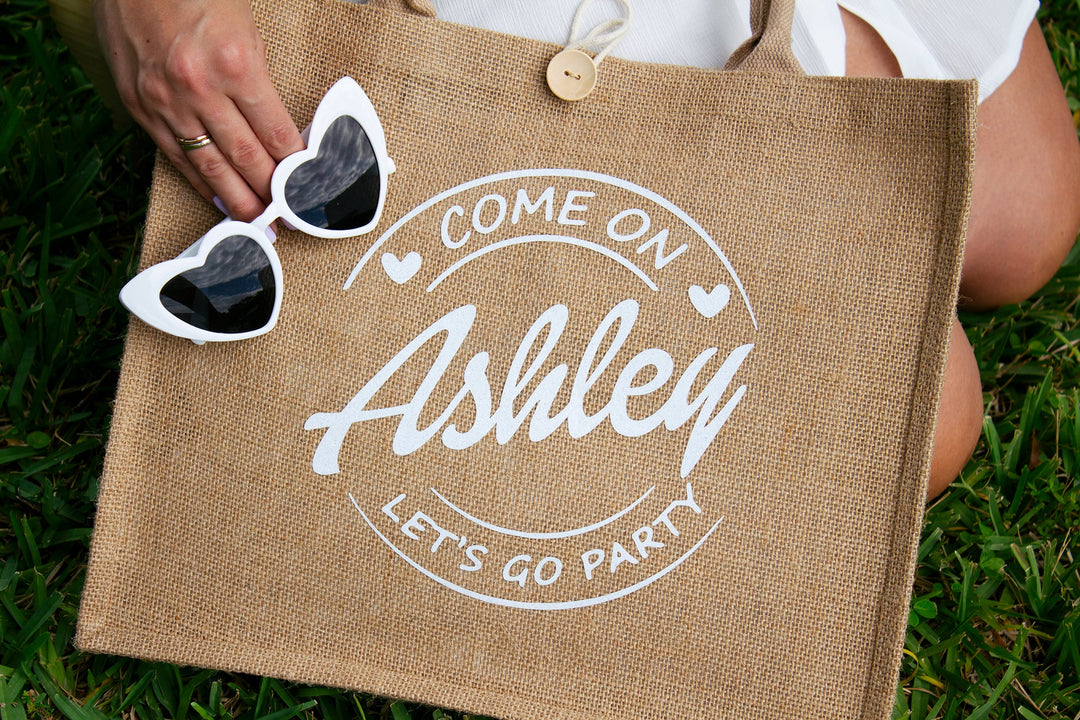 Come on Baby - Let’s Go Party Custom Tote Bag