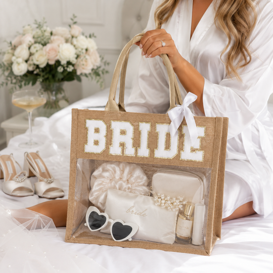Custom Bride Tote Bag