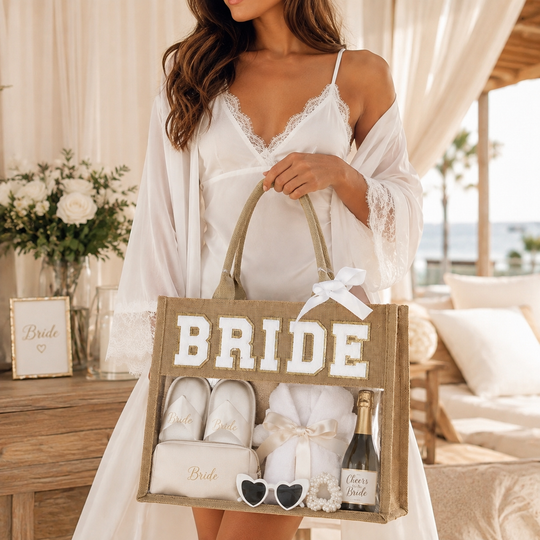 Custom Bride Tote Bag