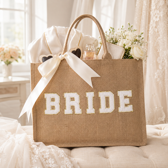 Custom Bridal Shower Tote Bag
